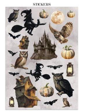 Bloc Junk journal collection Halloween - STAMPERIA