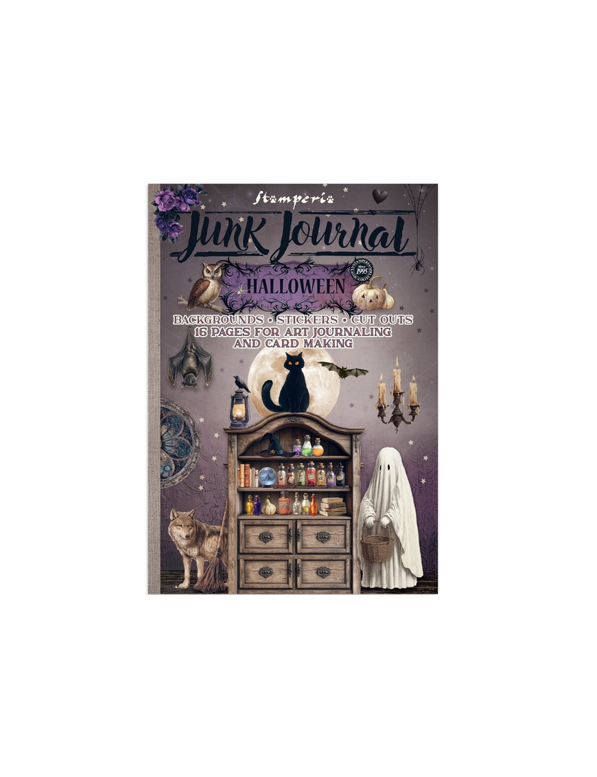 Bloc Junk journal collection Halloween - STAMPERIA