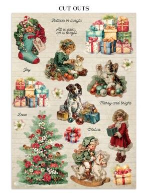 Bloc Junk journal collection Classic Christmas - STAMPERIA