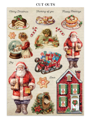 Bloc Junk journal collection Classic Christmas - STAMPERIA