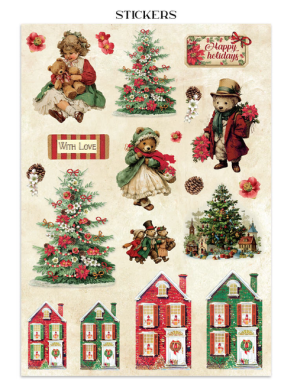 Bloc Junk journal collection Classic Christmas - STAMPERIA