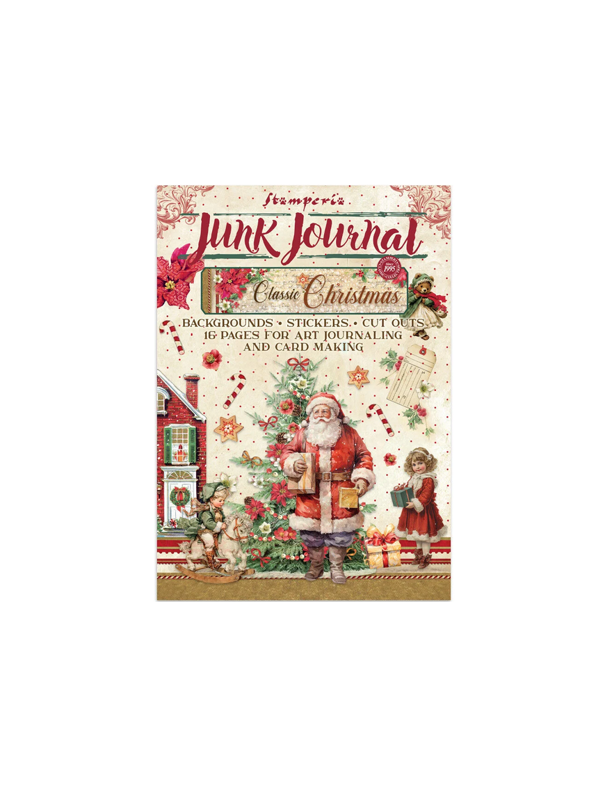 Bloc Junk journal collection Classic Christmas - STAMPERIA