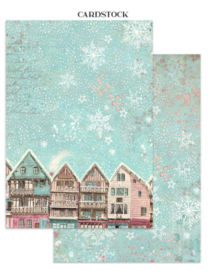 Bloc Junk journal collection Winter magic - STAMPERIA
