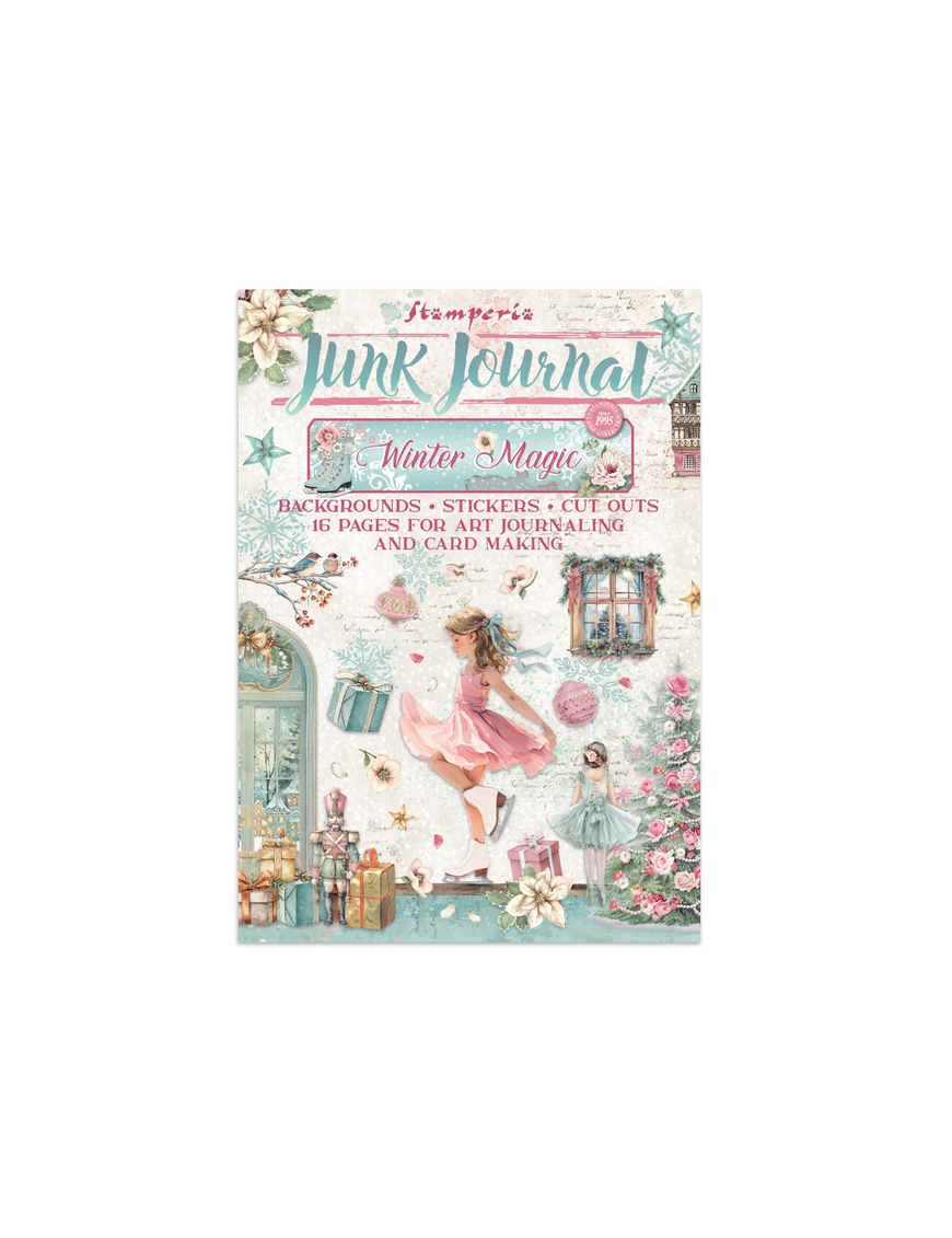 Bloc Junk journal collection Winter magic - STAMPERIA