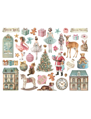 Die cuts Stamperia Winter magic STAMPERIA