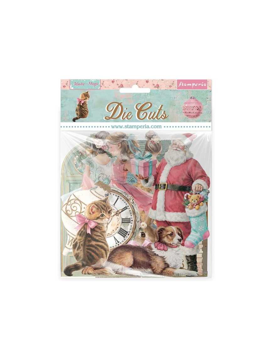 Die cuts Stamperia Winter magic STAMPERIA