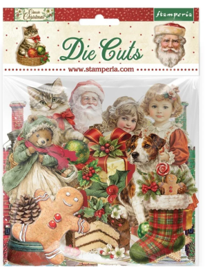 Die cuts Stamperia Classic Christmas STAMPERIA