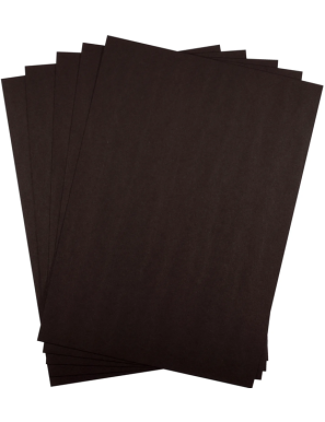 Vaessen Creative – Papier Cartonné 300 g A4 Noir – Lot de 10