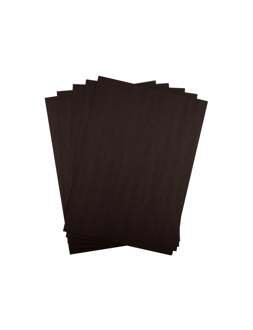 Vaessen Creative – Papier Cartonné 300 g A4 Noir – Lot de 10