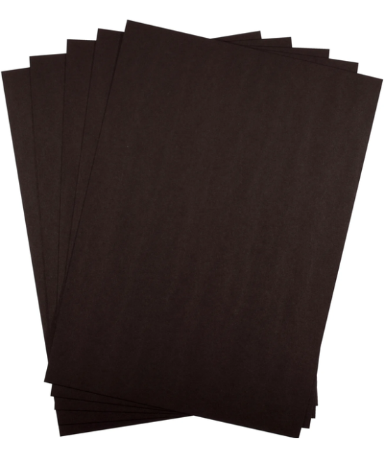 Vaessen Creative – Papier Cartonné 300 g A4 Noir – Lot de 10