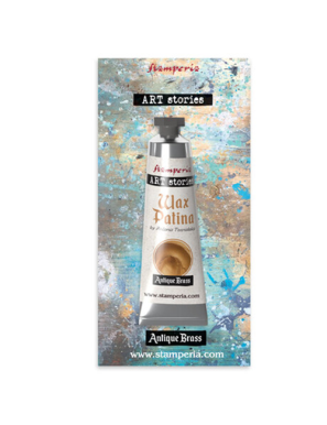 Cire Patinée Effet Métal Bronze Antique 40ml - STAMPERIA