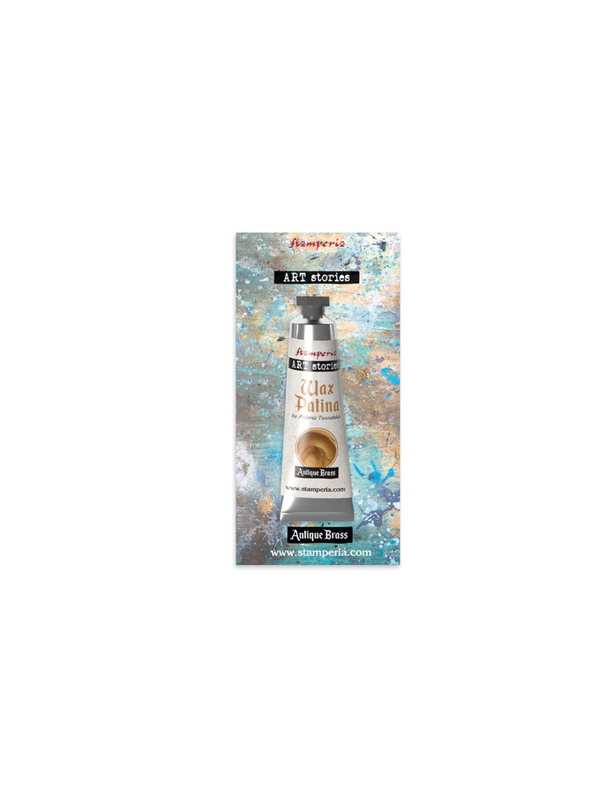 Cire Patinée Effet Métal Bronze Antique 40ml - STAMPERIA