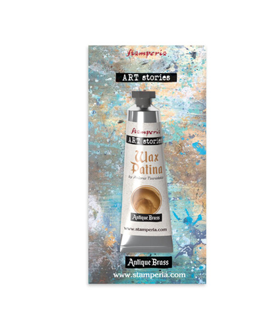 Cire Patinée Effet Métal Bronze Antique 40ml - STAMPERIA