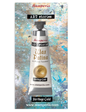 Cire Patinée doré 40ml - STAMPERIA