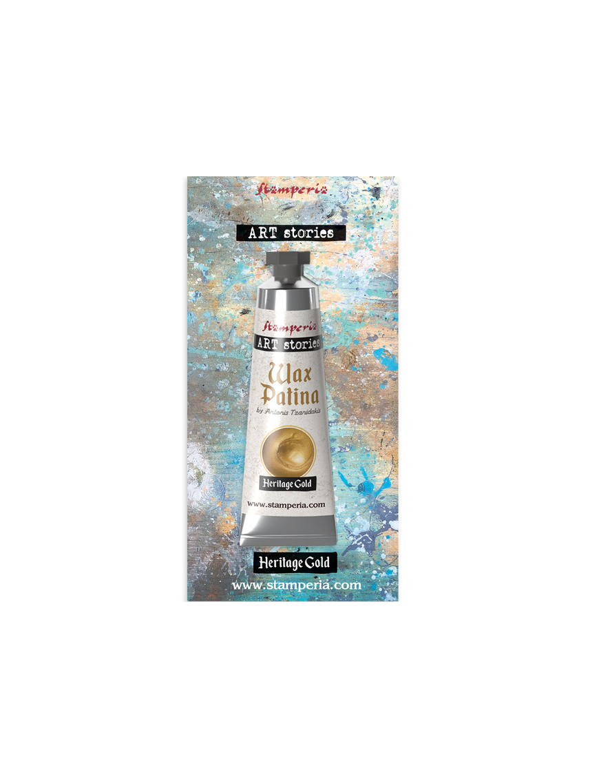 Cire Patinée doré 40ml - STAMPERIA