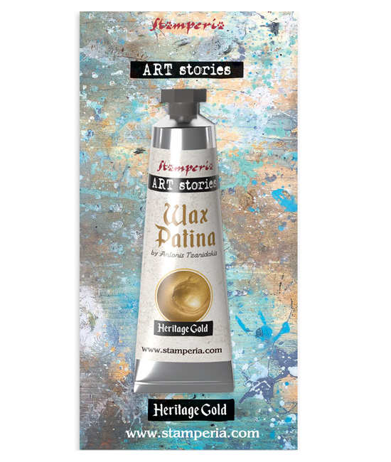 Cire Patinée doré 40ml - STAMPERIA