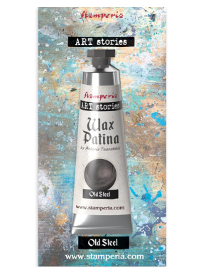 Cire Patinée Effet Acier Vieilli 40ml - STAMPERIA