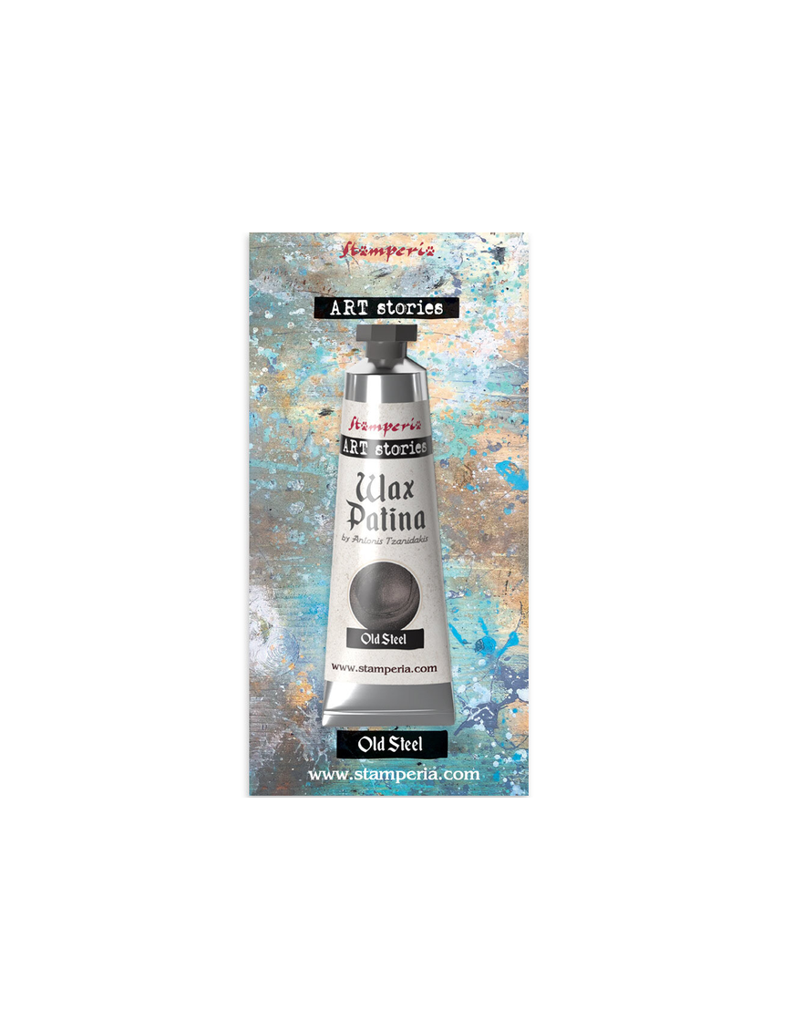 Cire Patinée Effet Acier Vieilli 40ml - STAMPERIA