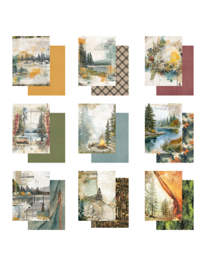 49 and Market Campfire Memories – Collection Pack 6 x 8 pouces