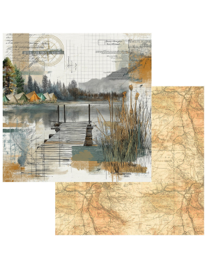 49 and Market Campfire Memories – Collection Pack 12 x 12 pouces