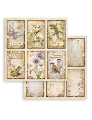 Stamperia All Around – Papier Scrapbooking 30,5 x 30,5 cm