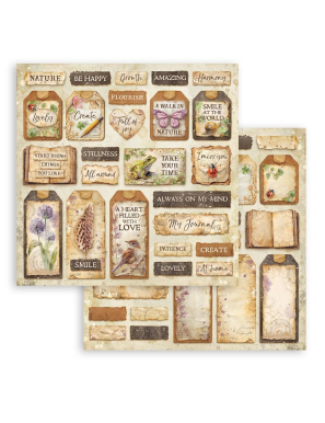 Stamperia All Around – Papier Scrapbooking 30,5 x 30,5 cm