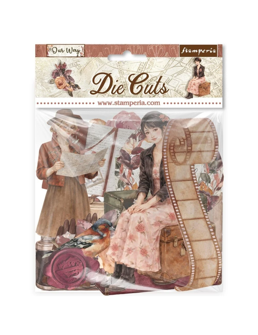 Stamperia Our Way Die Cuts Assorted – DFLDC143