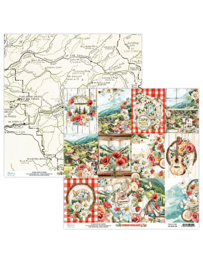 Mintay Summer Highlands – Papier Scrapbooking 30,5 x 30,5 cm