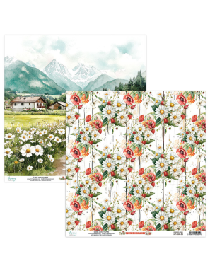 Mintay Summer Highlands – Papier Scrapbooking 30,5 x 30,5 cm