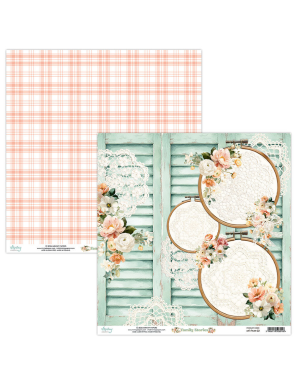 Mintay Papers Family Stories – Bloc papier scrapbooking 30,5 x 30,5 cm