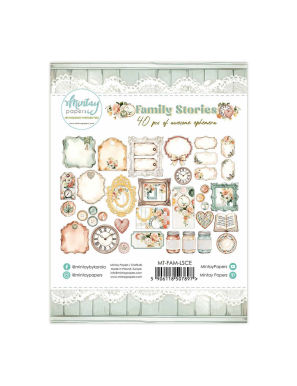 Mintay Family Stories – Paper Ephemera 40 Pièces