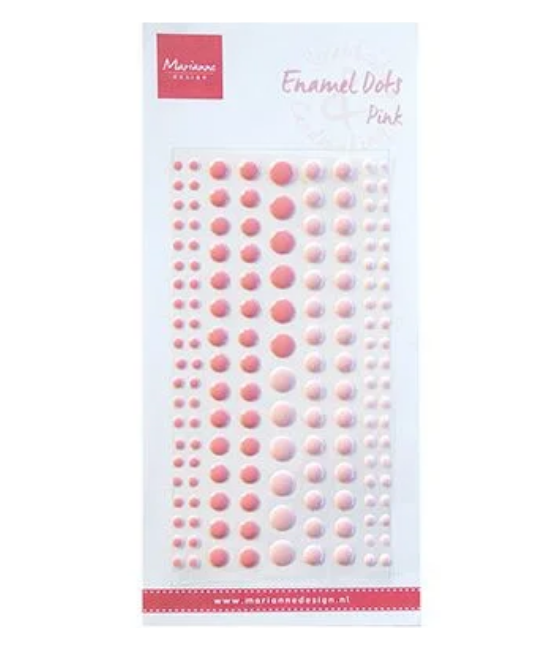 Enamel Dots Deux Roses Marianne Design