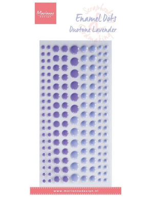 Marianne Design Enamel Dots Duotone Lavender