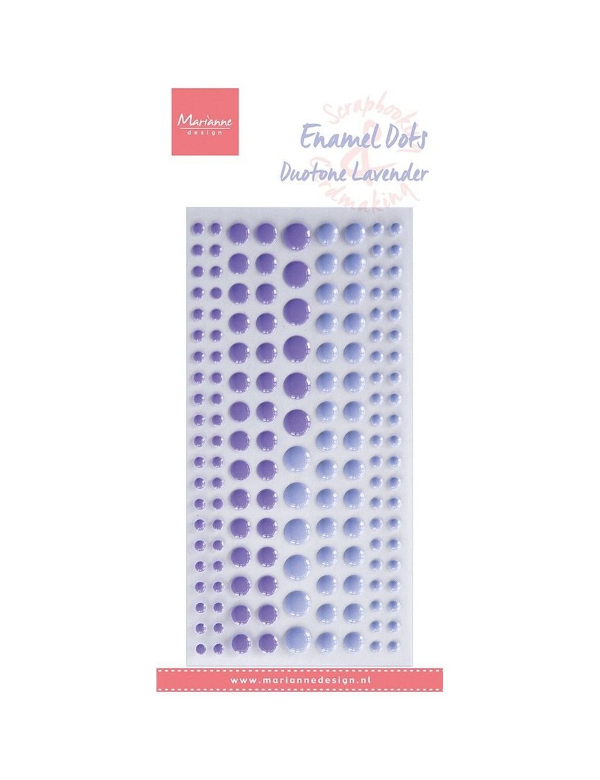 Marianne Design Enamel Dots Duotone Lavender