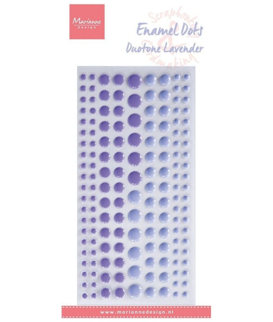 Marianne Design Enamel Dots Duotone Lavender