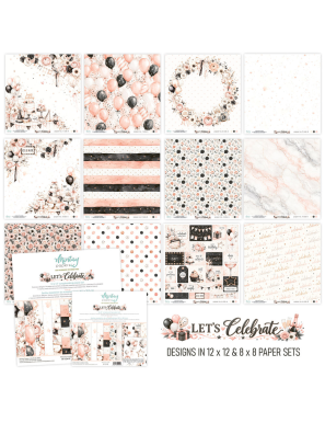 Let's Celebrate – Bloc de papiers scrapbooking Mintay Papers