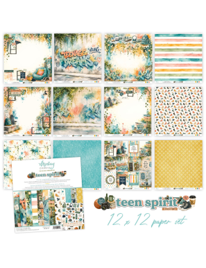 Teen Spirit – Bloc de papiers scrapbooking Mintay Papers