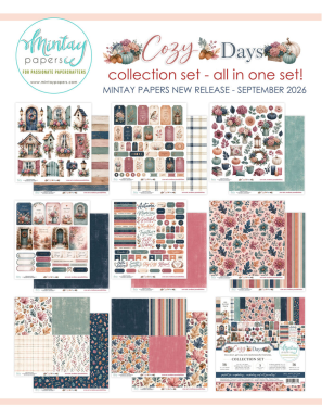 Papier Scrapbooking Cozy Days 30x30 – Mintay Papers