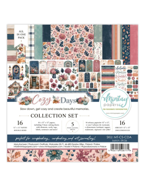 Papier Scrapbooking Cozy Days 30x30 – Mintay Papers