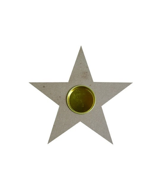 porte bougie étoile ARTEMIO