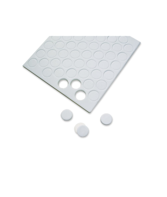 104 pastilles autocollantes rondes de mousse 3D 13mm