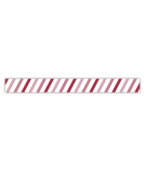 Washi tape barres en biais RAYHER 15mm x 15m