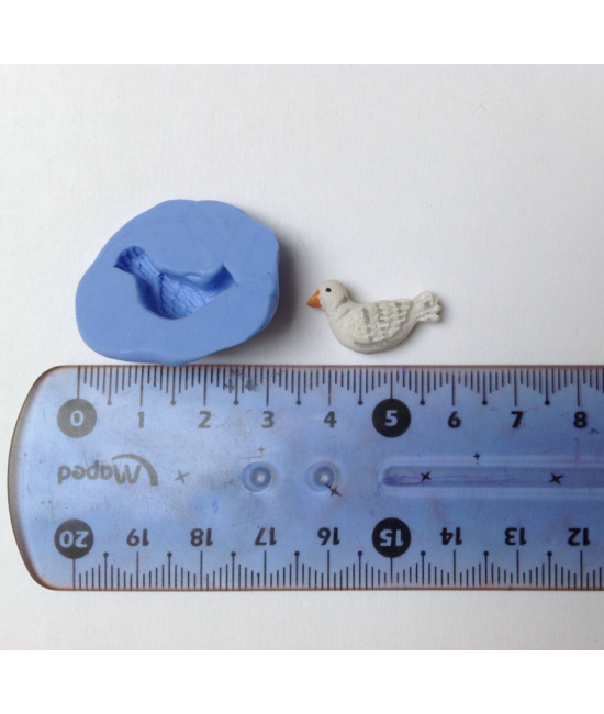 Moule en silicone oiseau