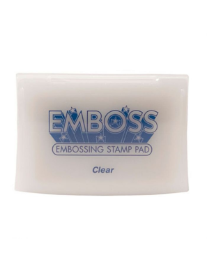 Emboss ink pad clear -Tsukineko