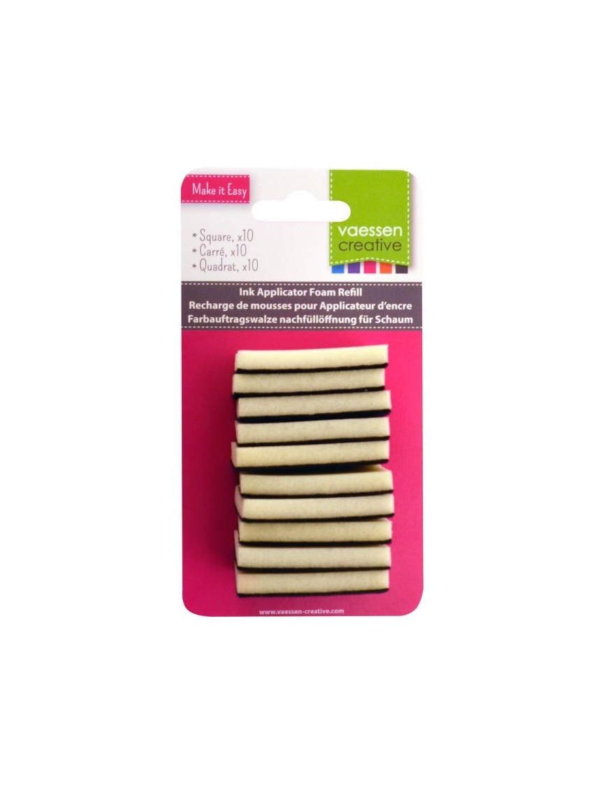 10 Recharges applicateur d'encre - Vaessen creative
