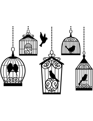 Die classeur d'embossage cages d'oiseaux Darice