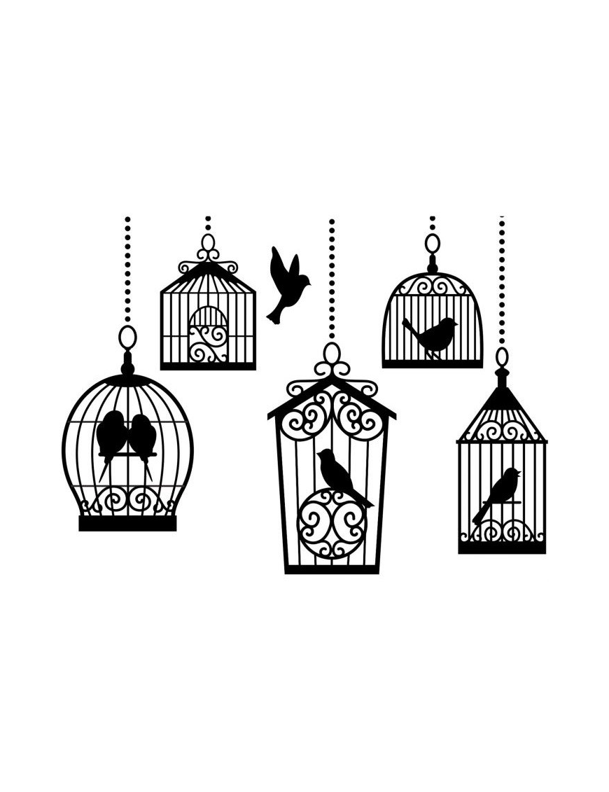 Die classeur d'embossage cages d'oiseaux Darice