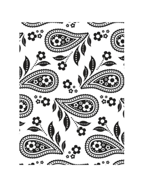 Die classeur d'embossage paisley