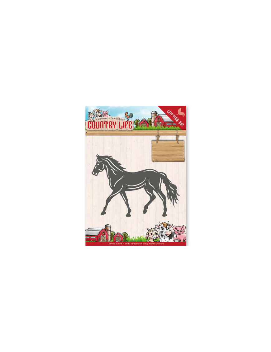 Die cheval au trot