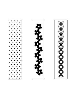 Set de 3 classeurs d'embossage "pois" ARTEMIO